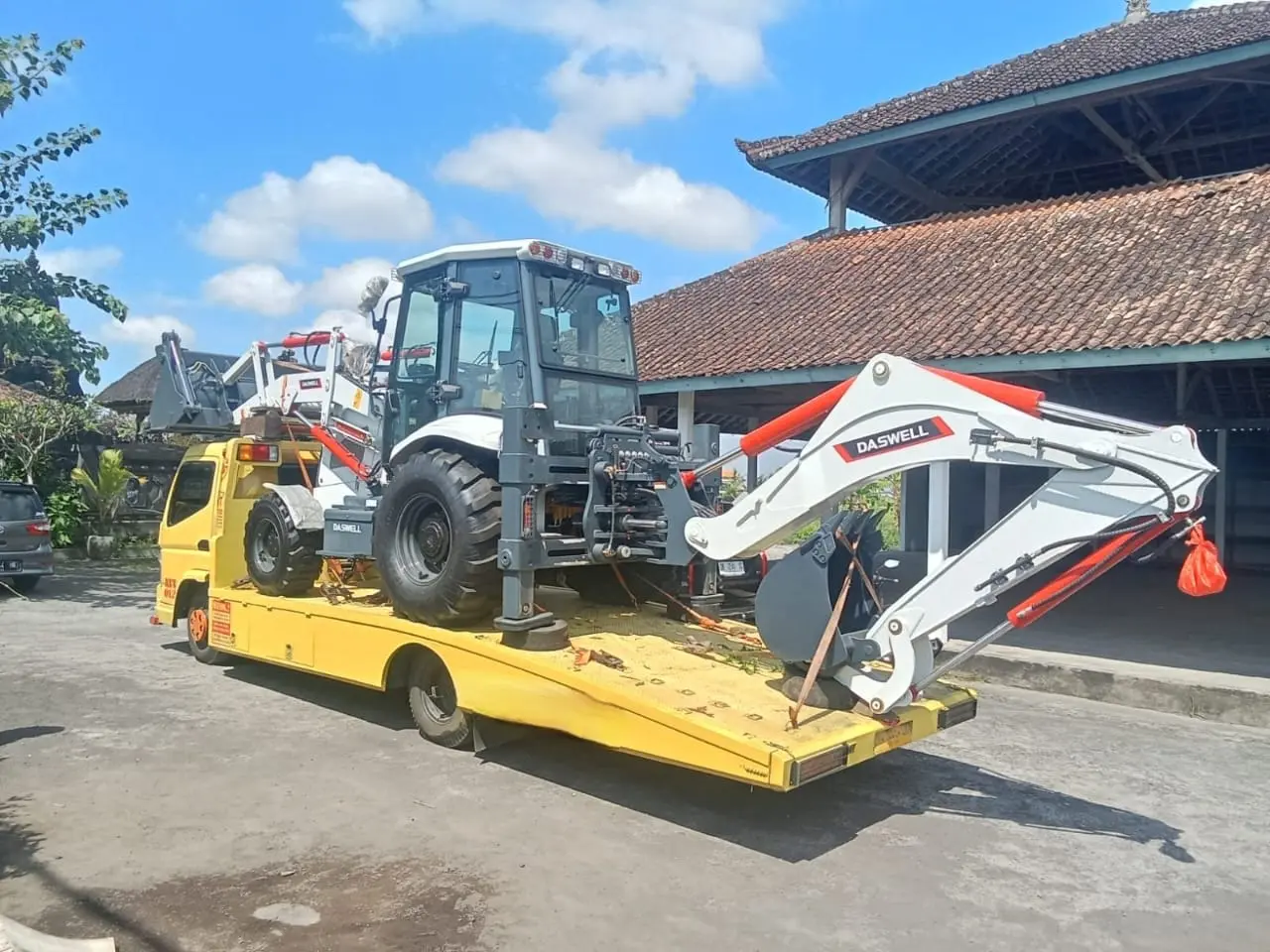 Pembangunan Jalan di Perkebunan Sawit - Siak,Riau