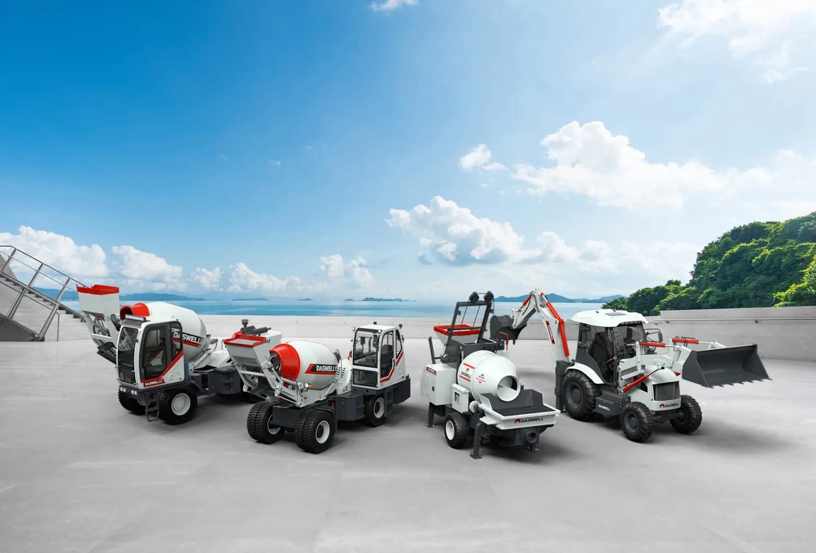 Armada Unit Mesin Beton & Alat Berat Daya Maestro Wellindo